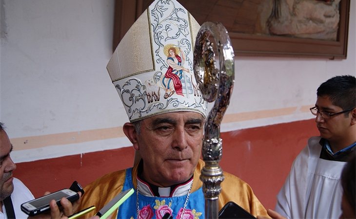 El obispo Salvador Rangel Mendoza