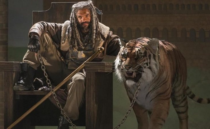 Khary Payton como el Rey Ezekiel en 'The Walking Dead'