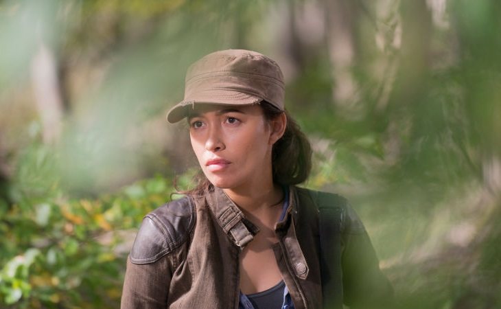 Christian Serratos como Rosita en 'The Walking Dead'