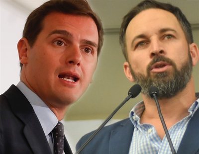 Maldita hemeroteca: cuando Albert Rivera (Cs) y Santiago Abascal (VOX) se declaraban amor eterno