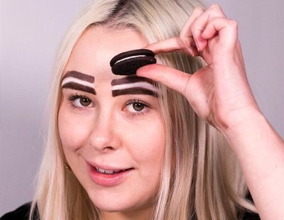 Cejas Oreo, la nueva y alocada tendencia de belleza