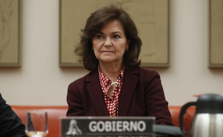 Carmen Calvo, vicepresidenta del Gobierno