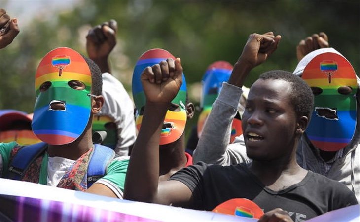 Protesta en Kenia por la ley anti LGTB+ de Uganda