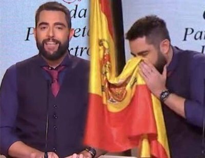 El PP llama a boicotear a Dani Mateo por su sketch con la bandera de España