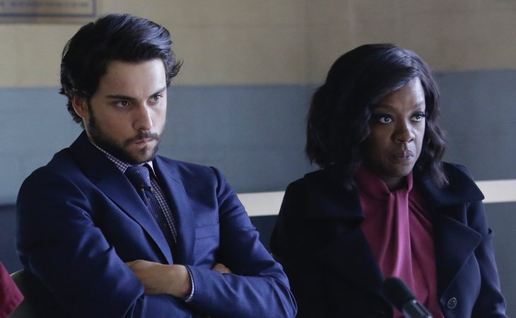 Connor y Annalise, personajes principales de 'How to Get Away with Murder' (ABC)