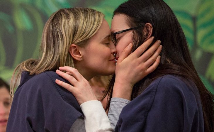 Piper y Alex, protagonistas de 'Orange is the new black' (Netflix)