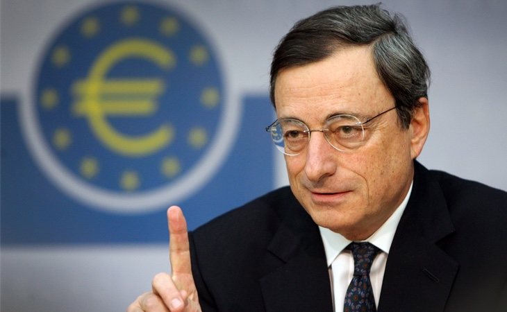 Mario Draghi, presidente del BCE