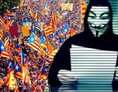 Anounymous acusa al Gobierno de pactar el 1-O y las cargas policiales con la Generalitat