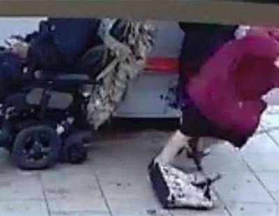 Detenido por intentar derribar a dos ancianas con su silla de ruedas motorizada