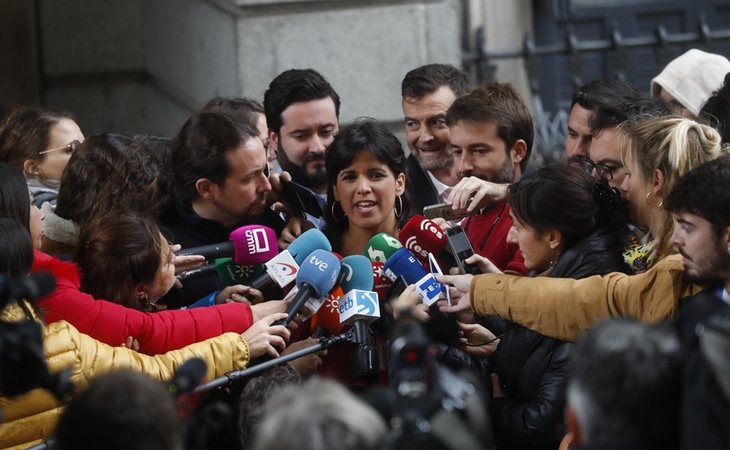 Teresa Rodríguez, de la formación Adelante Andalucía