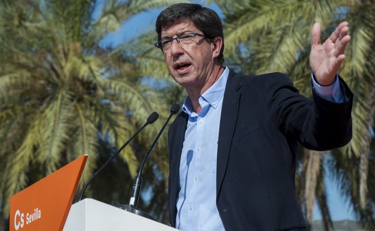 Juan Marín, el representante de Ciudadanos