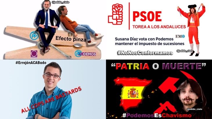 Memes difundidos en los grupos de activistas de Ciudadanos | El Independiente