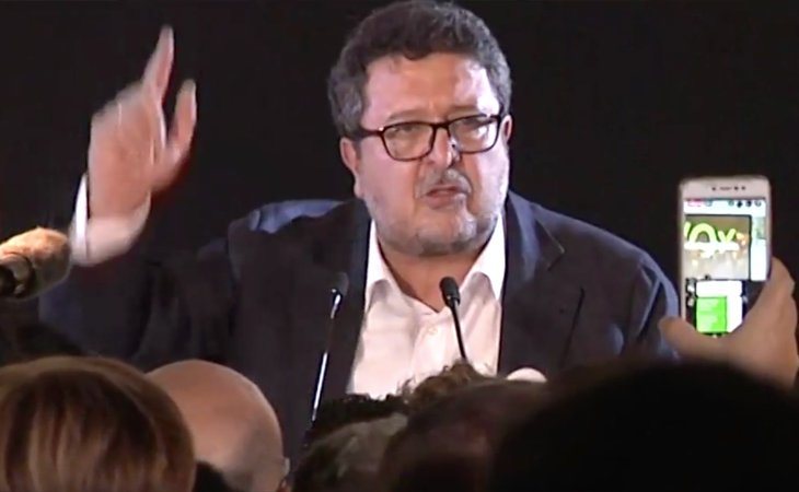 El candidato de VOX en Andalucía, Francisco Serrano, ha llamado a 