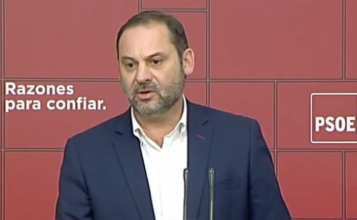 José Luis Ábalos (PSOE): 'Me llama la atención que PP y Ciudadanos se apropien los votos de VOX a la hora de gobernar'