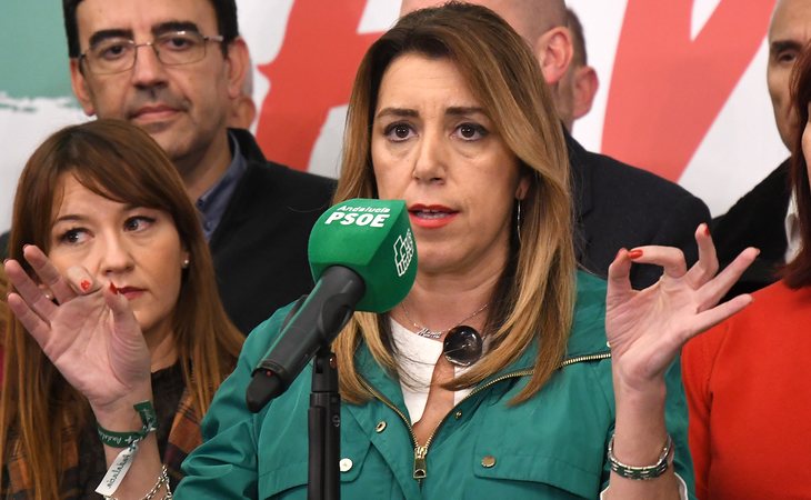 Susana Díaz, la gran derrotada de las elecciones andaluzas