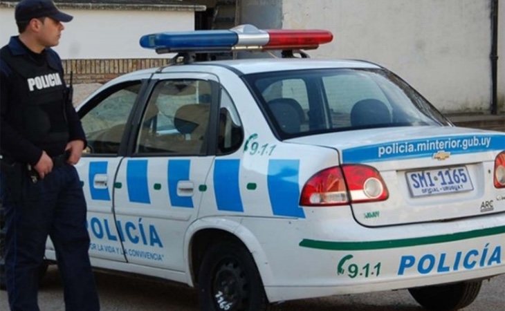 La policía uruguaya