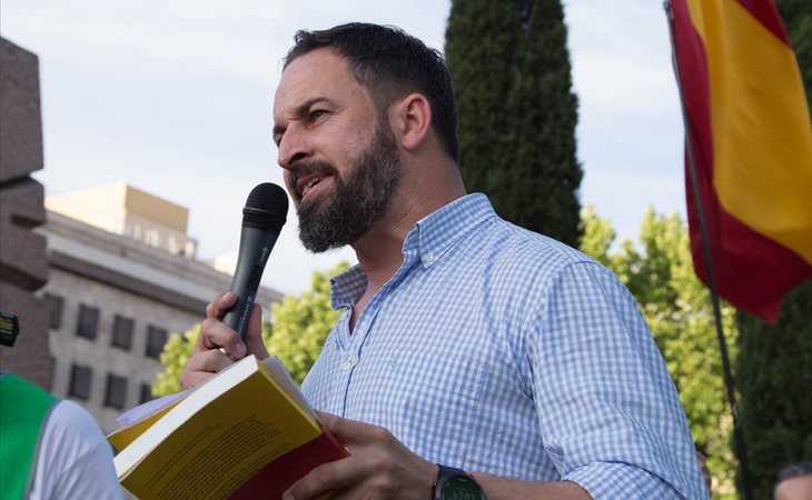 Santiago Abascal pretende derogar la ley de violenvia de género