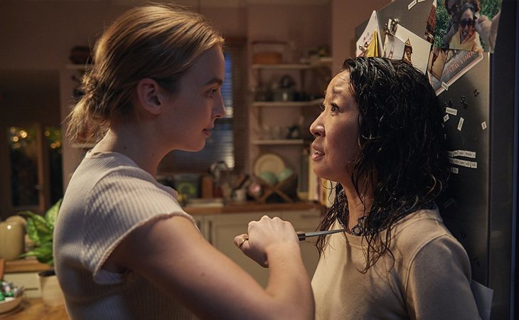 Jodie Comer y Sandra Oh en 'Killing Eve'