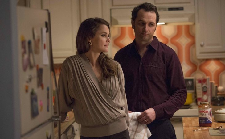 Keri Russell y Matthew Rhys en 'The Americans'