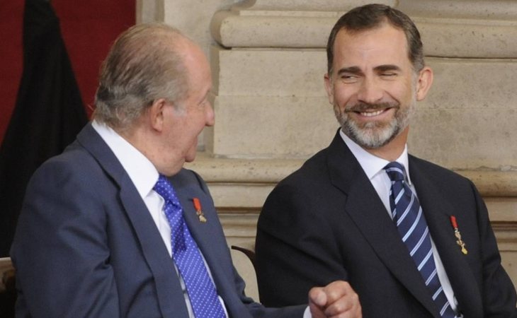 Don Juan Carlos y Felipe VI