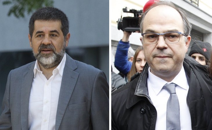 Jordi Sànchez y Jordi Turull llevan en huelga de hambre desde el 1 de diciembre