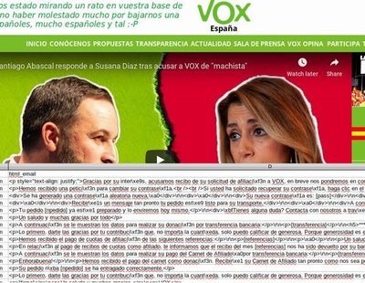 ¿Quiénes son los 30.000 simpatizantes de VOX que publica Anonymous tras hackear su web?