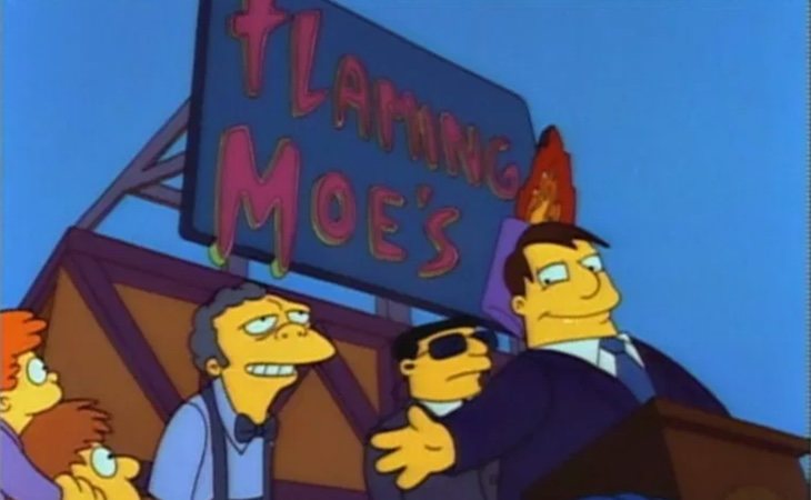 El alcalde Quimby declara el 'Día del Flameado de Moe'