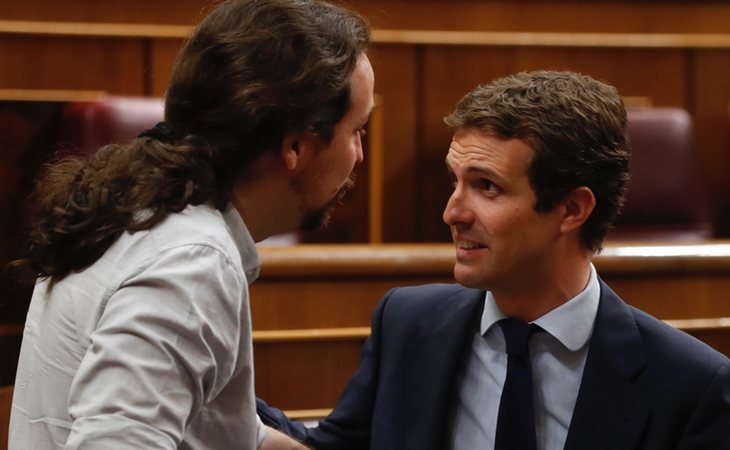 Pablo Iglesias y Pablo Casado, ¿vecinos?