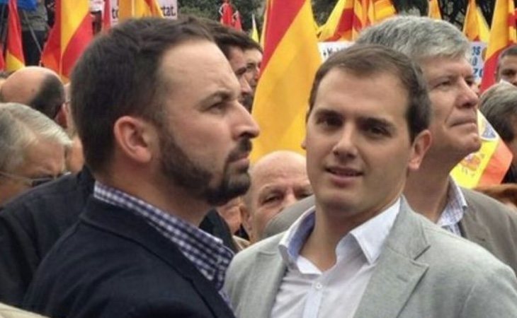 Las posturas de Rivera y Abascal pueden hacer una pinza que asfixie electoralmente al PP