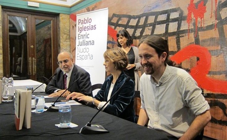 Enric Juliana y Pablo Iglesias presentan su libro por todo el país | Europa Press