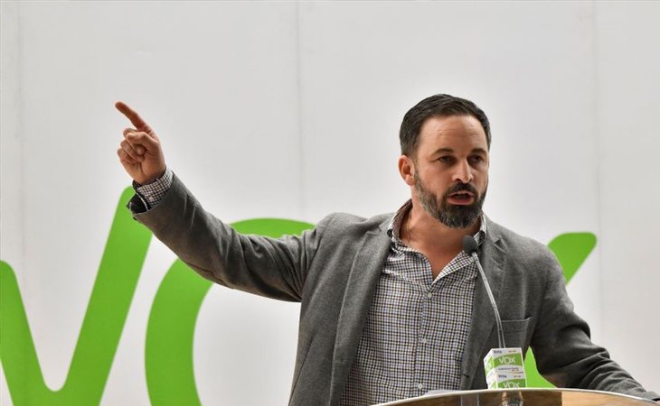 Santiago Abascal, líder de VOX