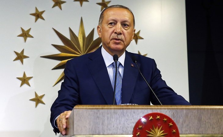 El presidente de Turquía, Recep Tayyip Erdogan, ha perdido el apoyo de las tropas de Trump