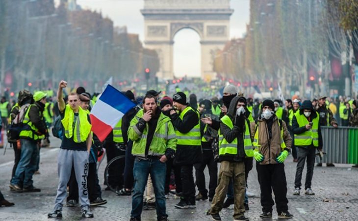 Tensión en Francia con los llamados 'chalecos amarillos'