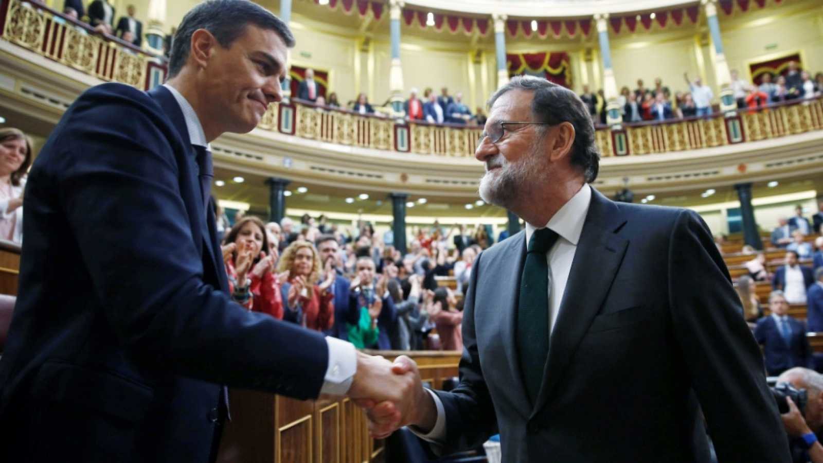 Rajoy pierde el Gobierno tras la moción de censura de Pedro Sánchez 