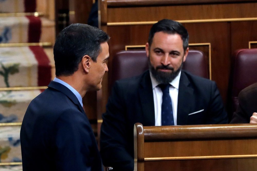 Santiago Abascal ha colgado el teléfono a Pedro Sánchez