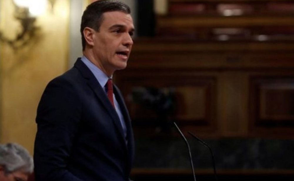 Pedro Sánchez en el Congreso de los diputados