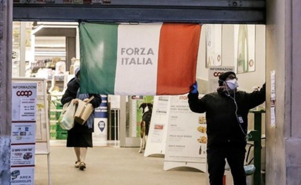 Italia sigue bajando en la cifra de nuevos contagios