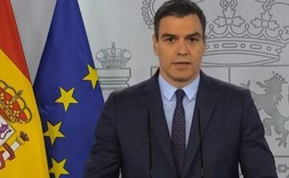 Comparecencia de Pedro Sánchez