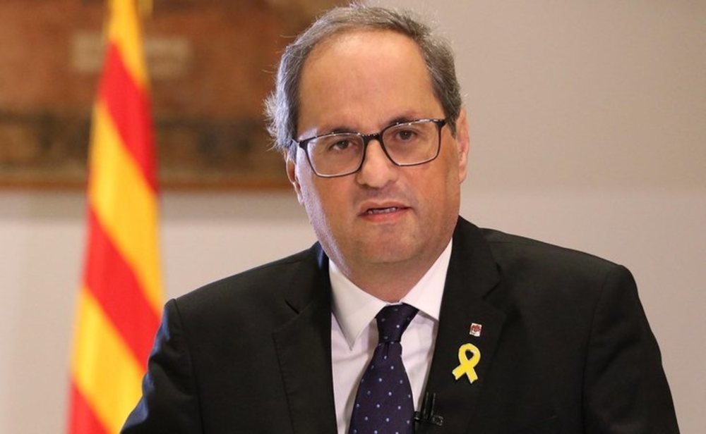 Quim Torra, president de la Generalitat de Catalunya