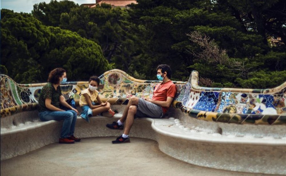 El  Park Güell, un de los lugares más visitados de Barcelona