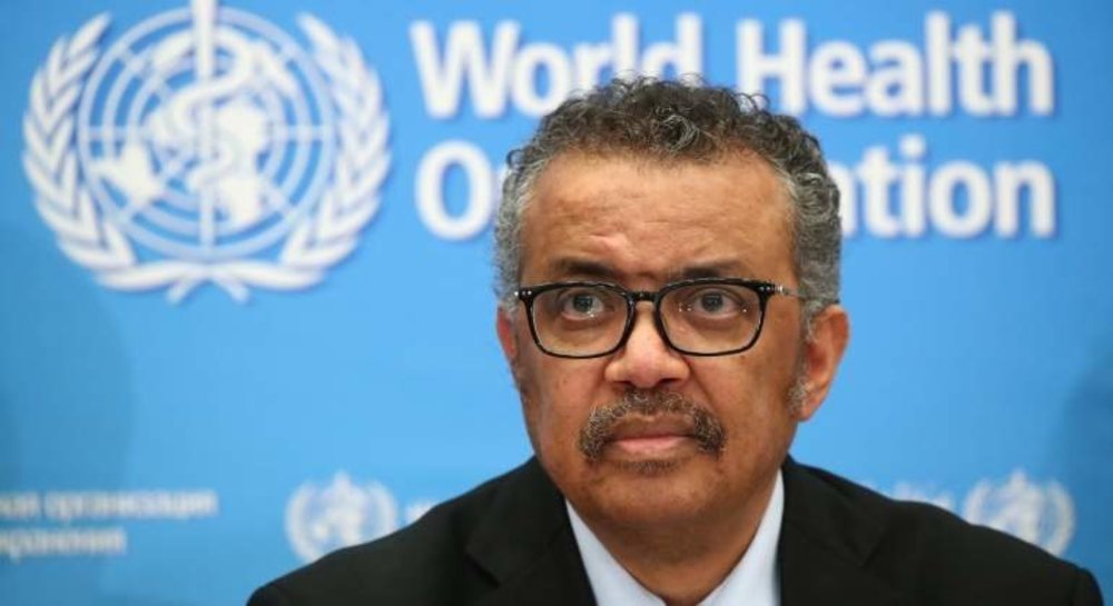 El director general de la OMS, Tedros Adhanom Ghebreyesus