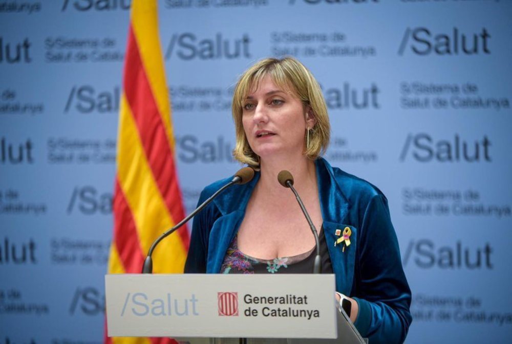 La consellera de Salut, Alba Vergés