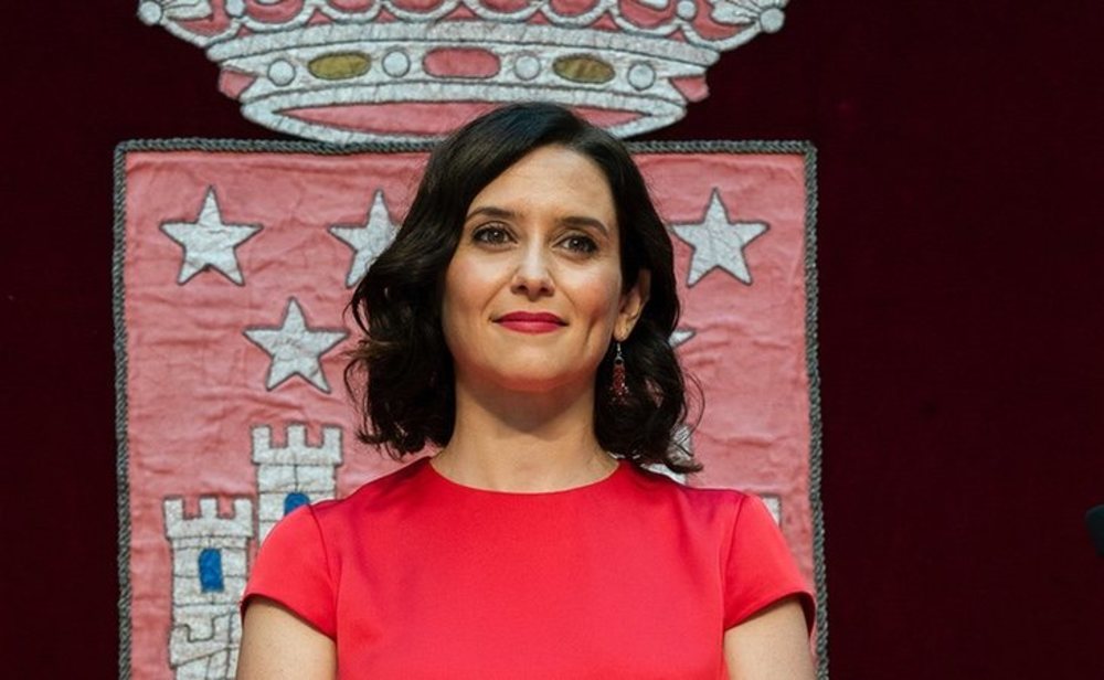 La presidenta de la Comunidad de Madrid, Isabel Díaz Ayuso