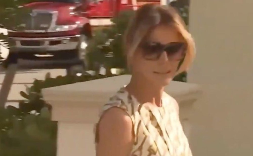 Melania Trump ha votado en Palm Beach