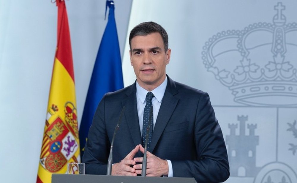 El presidente del Gobierno, Pedro Sánchez