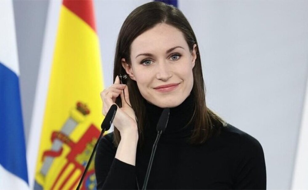 La primera ministra de Finlandia, Sanna Marin