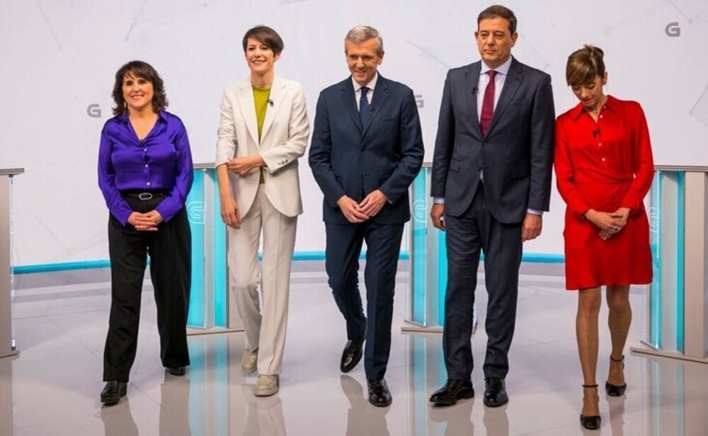 Debate de candidatos a la presidencia de la Xunta de Galicia