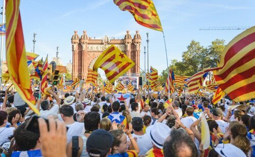 Celebración de la Diada, 2016