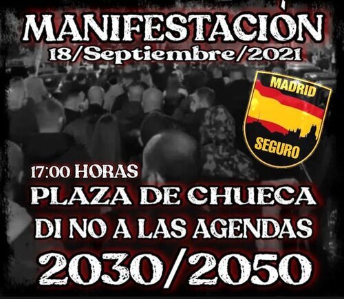 Convocatoria de la manifestación neonazi en Chueca