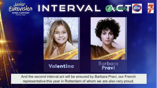 Valentina y Barbara Pravi actuarán en la final del Junior